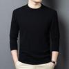 Men's Cashmere Wool Blend Crew Neck Pullover Sweater YTMTST6548