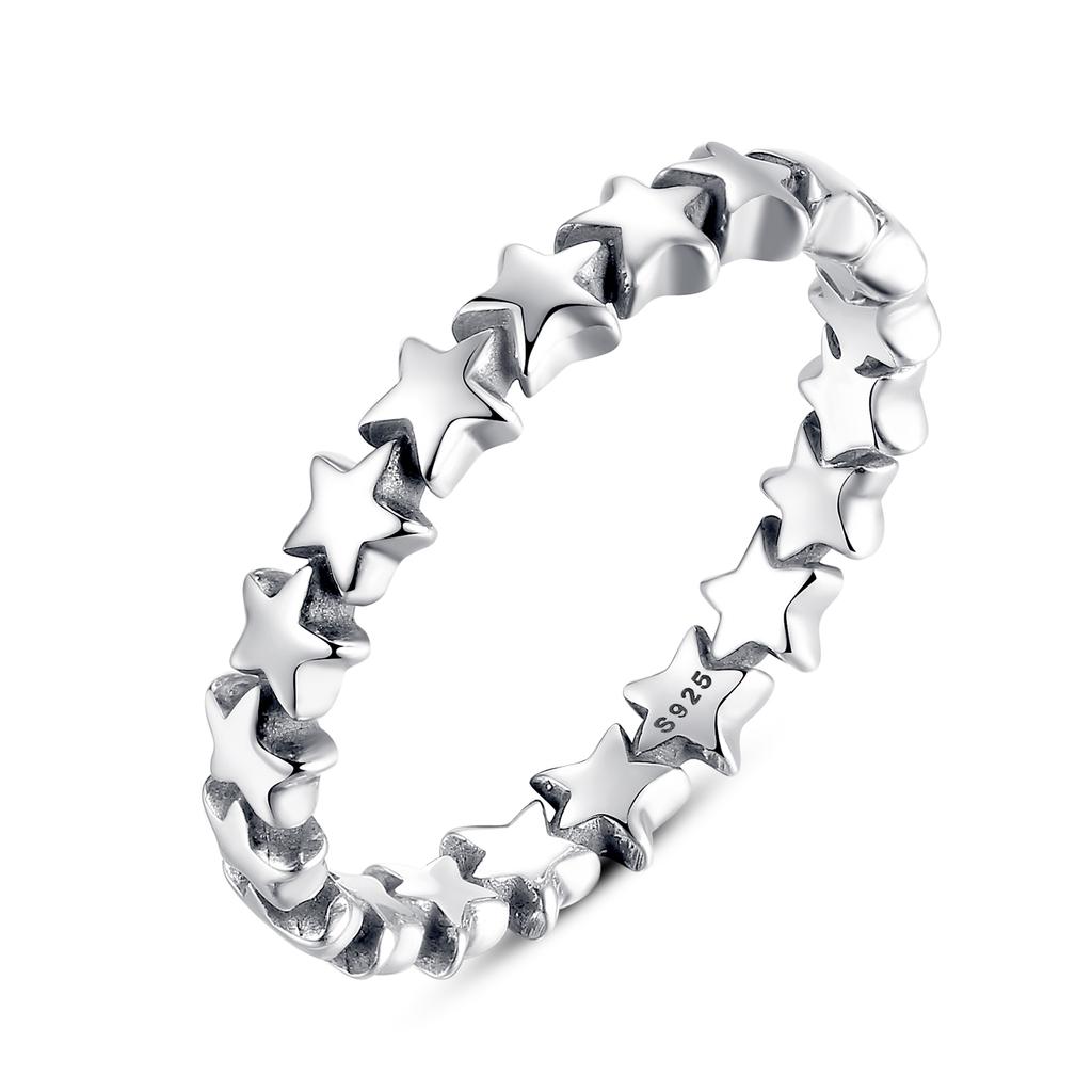925 Sterling Silver Simple Rings for Women Wedding Engagement Heart Rings with Zircon  Female Jewelry 2025