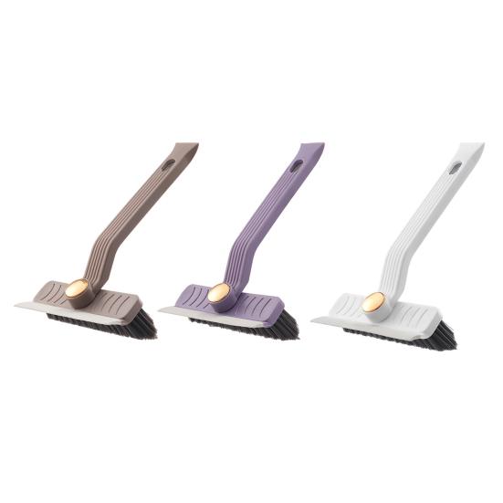 Yousheng Multi-Function Rotating Crevice Cleaning Brush with Ergonomic Handle V-Shaped Hard Bristle Crevice Gap Brush Corner Cleaning Tool