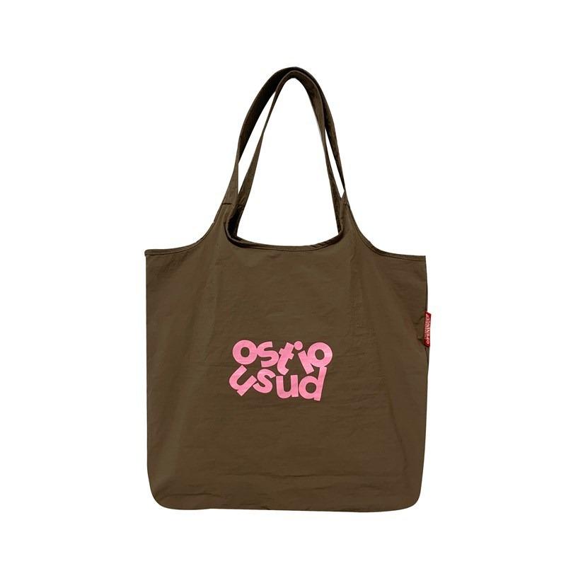 

Tote bag large capacity new canvas bag trendy female college student class bag portable shoulder bag