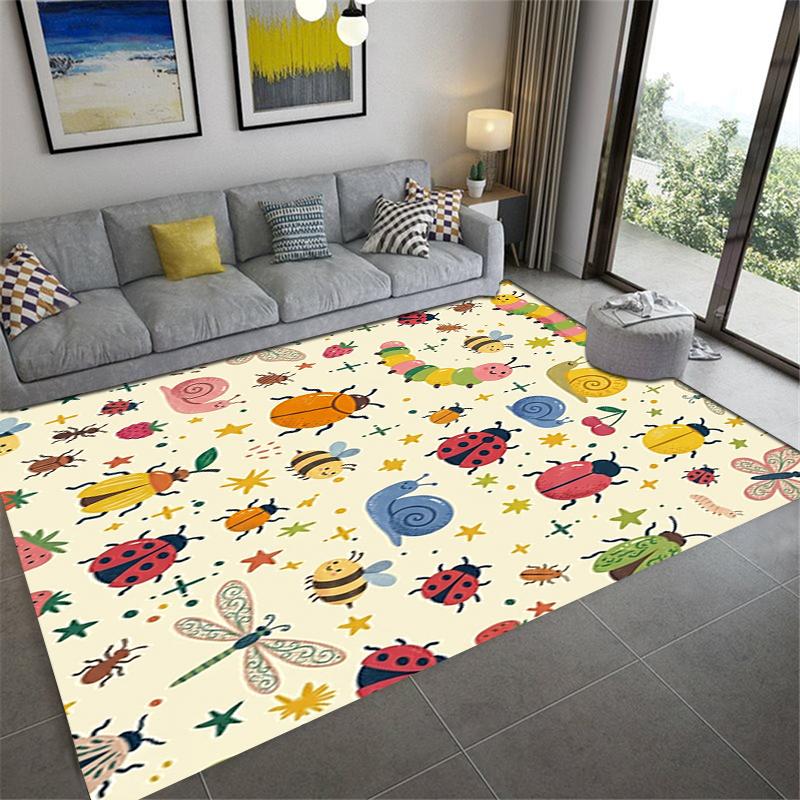 2025 New Cute Cartoon Carpet Rug for Living Room Bedroom Home Sofa Decoration,Kids Play Non-slip Floor Mat49