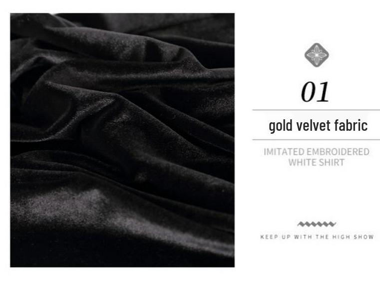 Retro Herbst/Winter Schwarzer Samt High Waist Midi Rock mit Schlitz - Schlanke Bodycon Passform