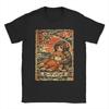 Cute Punch Monkey TShirt Summer  Leisure T Shirts Unisexs Cotton O Neck Plus Size Tees ShortSleeve Vintage Tops