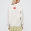 Uniqlo X Louvre Museum Long Sleeve Crew Neck Loose Regular Sweatshirt Women sweatshirt Light-Beige 435837-30