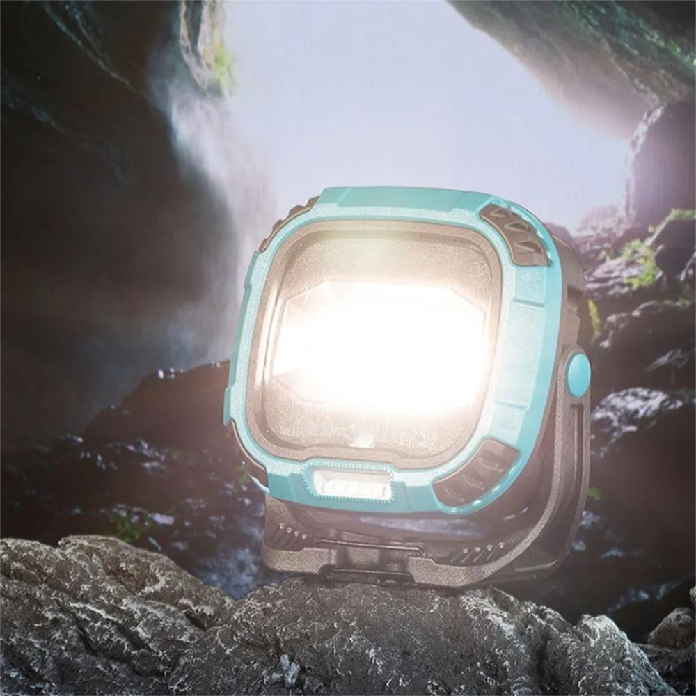W895-1 COB Portable Floodlight Rechargeable Work Light Multi-Functional Flashlight (Without Battery)