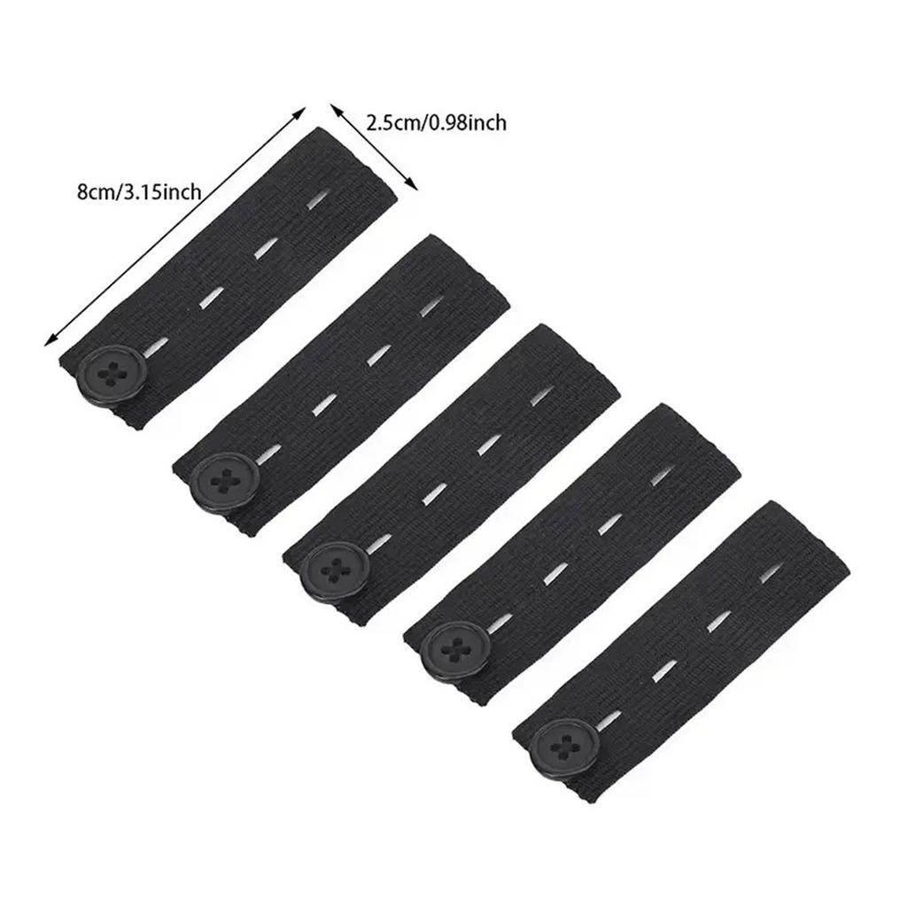 1/20 Pants Extender Belt Unisex Waist Band Tight Trousers Jeans Skirts Maternity Button Hooks Garment DIY Sewing Supplies