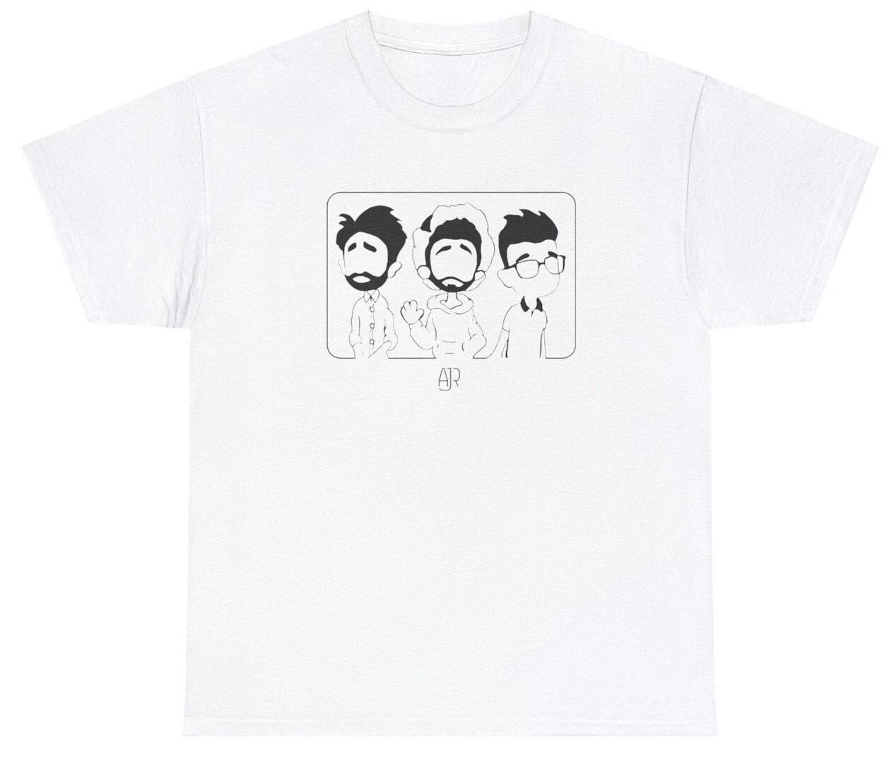 

AJR T Shirt Brothers Band Chibi The Click Galaxy Merch Fan Music Gift Tee 4XL
