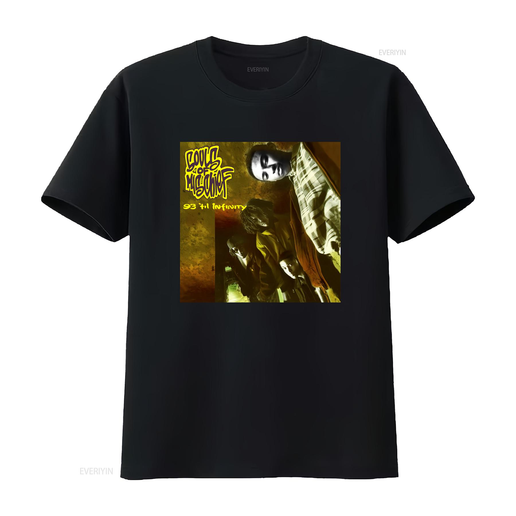 

Souls Of Mischief 93 til Infinity Hip Hop Music Fan T Shirt vintage Washed Soft Comfortable fashion graphic Slightly Stretched 4XL