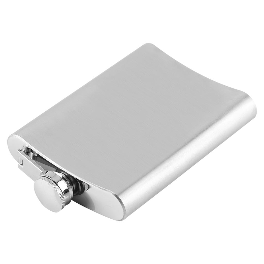 Stainless Steel Flask Pocket Bottle for  Whiskey Liquor Wine Alcohol