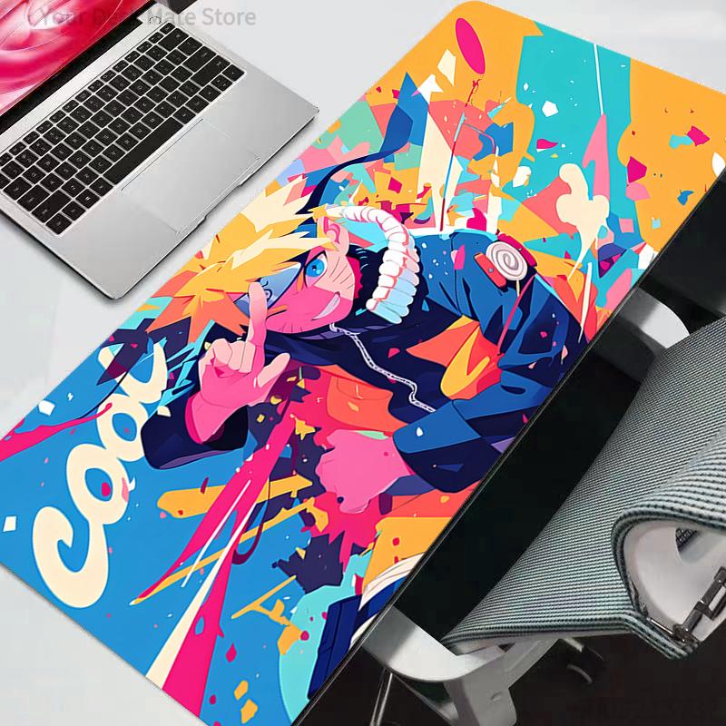 Large Mouse Pad Naruto Office Computer Desk Mat Table Keyboard Laptop Carpet Accessories Gaming Mousepad Durable Anime