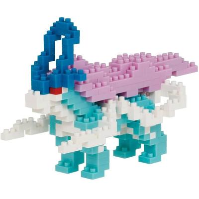 Nanoblock Kawada Pok  Mon Suicune Building Set NBPM_091 - Micro Block Toy for Collectors
