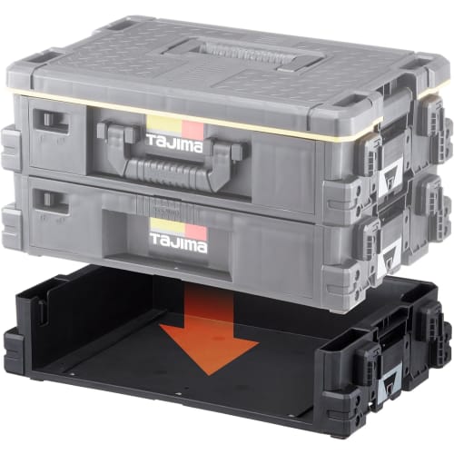 Tajima Safe System Safe Drawer Box Lower Unit TB-HBOXL Parts for the Lower Unit of the Safe Drawer Box. Safe Holder Function On the Outside of the Box