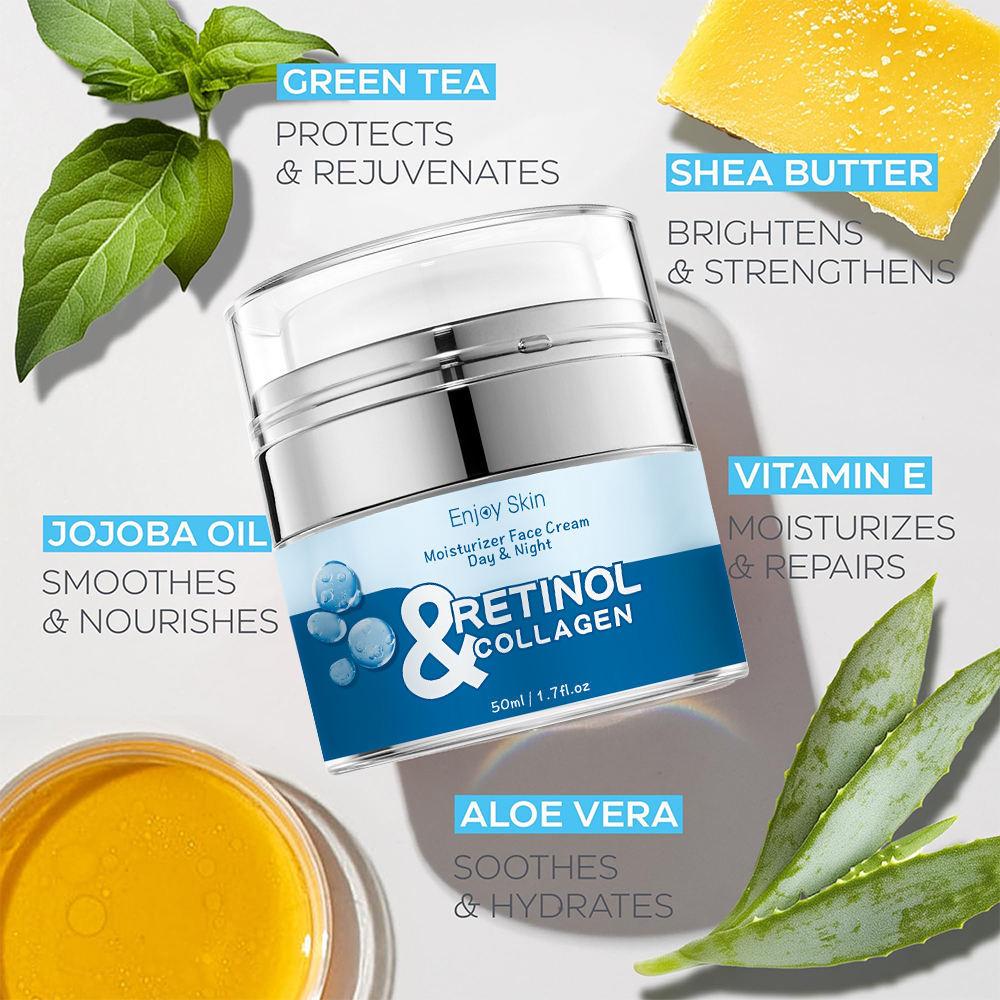 Anti-Aging Collagen Face Cream Moisturizing Brightening Firming Wrinkle Cream