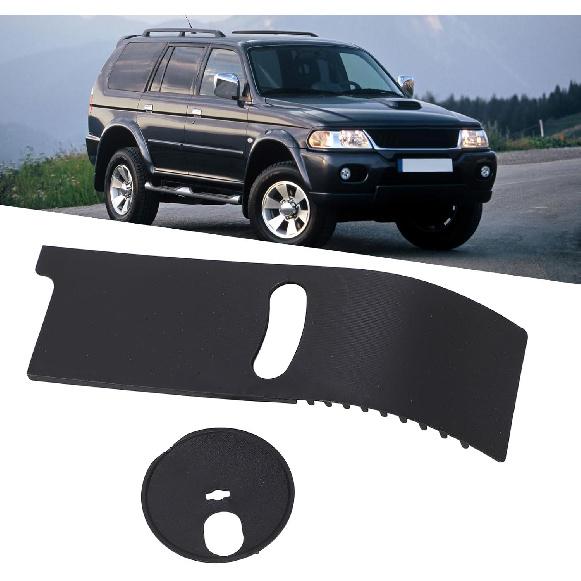 KIMISS Shifter Slider 2420A043 Gear Shift Lever Panel, for Mitsubishi Montero 2008-2015, Shift Lever Slider Cover Replacement, OEM Fit 2420A129