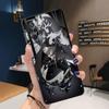 Custodia di lusso nera morbida per telefono per Xiaomi Redmi Note 9 11 Pro 8T 10S 11T 11S 7 9S 10 Lite 8 11E Cover Japan Sailors-Cute Moons