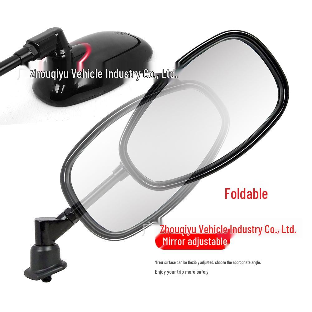 Suitable for Yamaha, Suzuki, and Qianjiang Motorcycle Honor 250 QJ250-2H Rearview Mirror.
