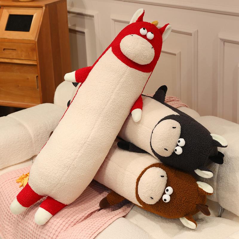 Cute And Charming Hippo Plush Pillow Stuffed Animal Extended Hippopotamus Cushion Decor Sleeping Companion Girls Birth Date Present