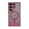 New Samsung S24 Ultra Magnetic Phone Case Gradient Glitter S23plus Rhinestone Love S22 Protection Case