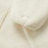 Li Ning Comfortable Casual Simple V-Neck Knit Sweater Women Tops Off-White AFDV146-3