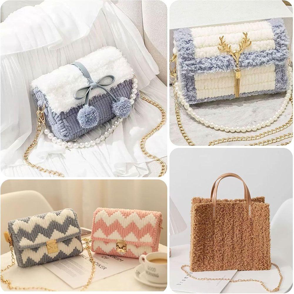 Handbag Accessories Plastic Bag Mesh Grid Durable White Mesh Cloth Net Cover