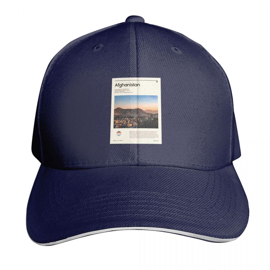 Visit Afghanistan (Travel Poster) Baseball Cap Unisex For Men Women Outdoor Golf Running Hiking Summer Beach Travel