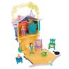 Oficjalny sklep Disney Wieża Roszpunki Mikro mikro zestaw zabawek zawiera i Pascal Podróżna zabawka przenośny zestaw do zabawy z zabawką podróżną z niespodzianką Zestaw do zabawy,