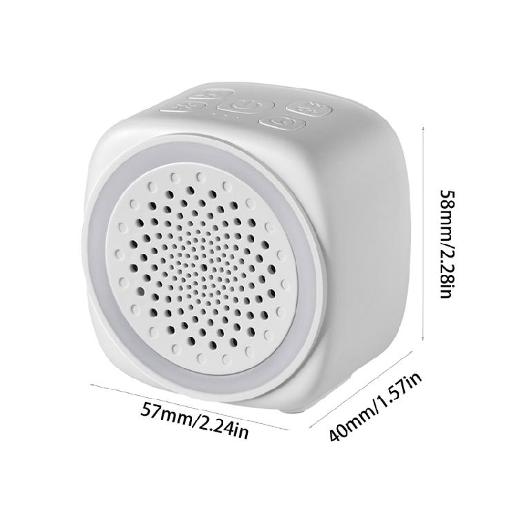 Travel Friendly Sleep Therapy Device 26 Soothings Sounds Adjustable Night Lights Compact White Noises Machine For Age