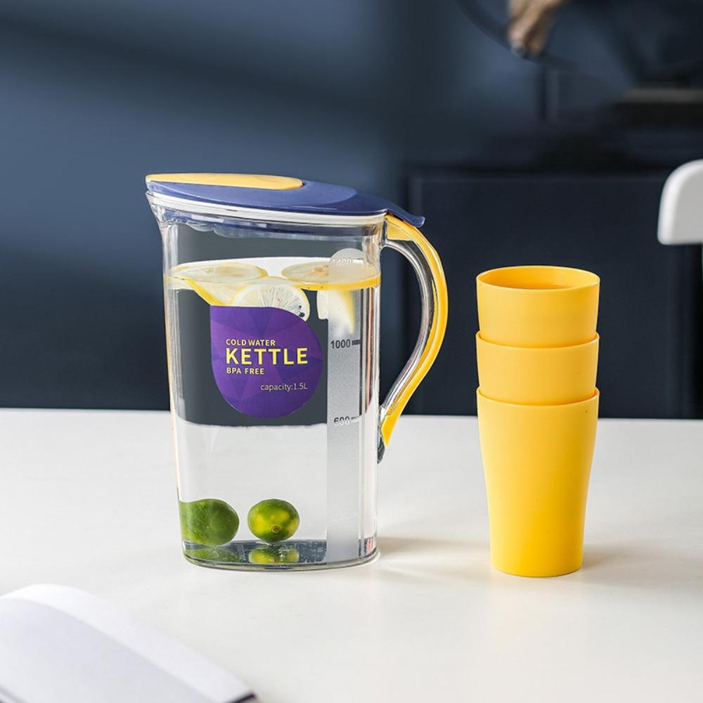 Heat Resisttant Water Pitcher Large Capacity Water Pot BPA Free Water Jug  Dinning Room