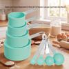 8-Piece Food Grade Steel Measuring Spoons & Cups with Scale - Customizable Multifunctional Baking Tools