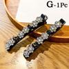Women Girls Hair Barrettes Jewelry Ornaments Pins Rhinestone