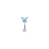 1Pc 16G Curved Barbell Piercing Jewelry for Eyebrow Lip Daith Tragus Helix Rook Cartilage Earring
