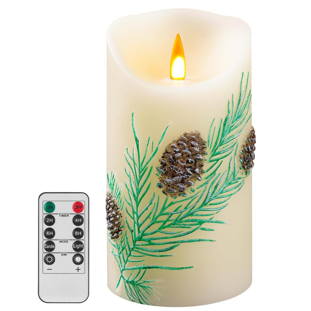 Embossed LED electronic candles, paraffin candles, flickering flames, wedding romantic confession, birthday romantic electronic