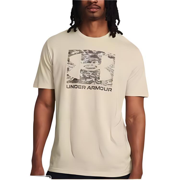 Under Armour T Shirt Men's Pink Silt Gray 1361673-273