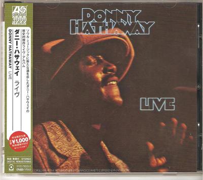 CD DONNY HATHAWAY - Live WPCR27657 ATCO Records, R 2013 Europa Soul/Funk Gebruikt