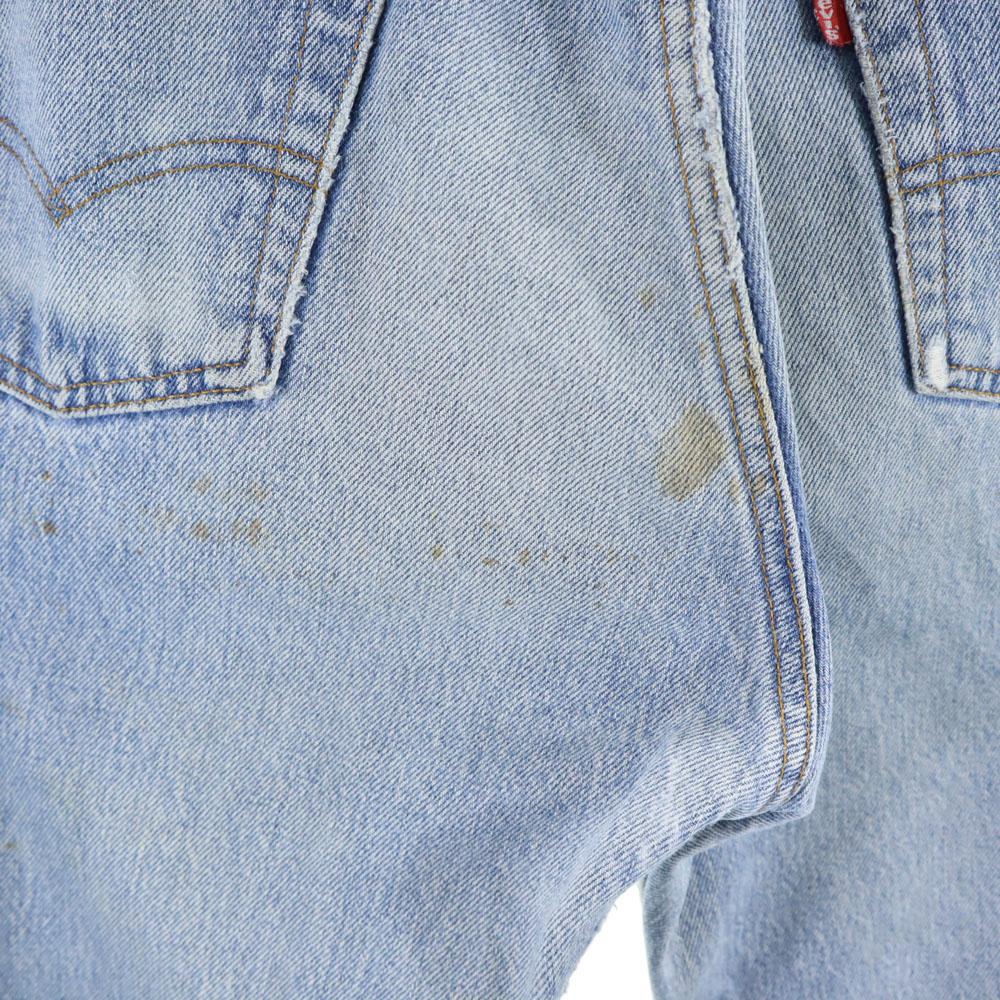 Levi's 80s 501 Made In USA Denim Pants W31 Blue Jeans Button Fly Men's Used