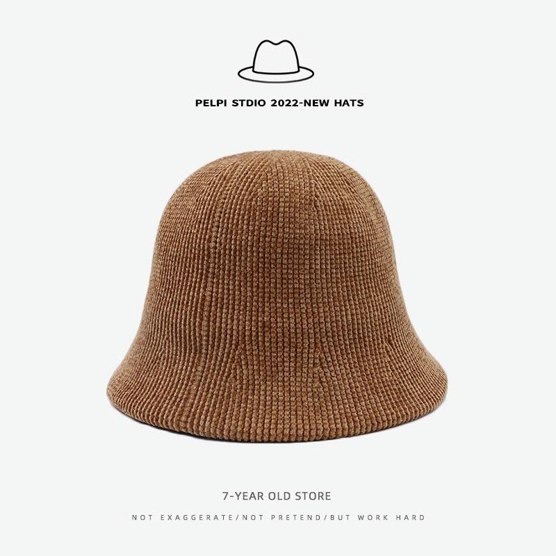 

Большой обхват головы осенне-зимняя шляпа женская шляпа-ведро теплая шляпа-ведро вязаная шляпа-ведро зимняя adjustable (55-60cm) хаки