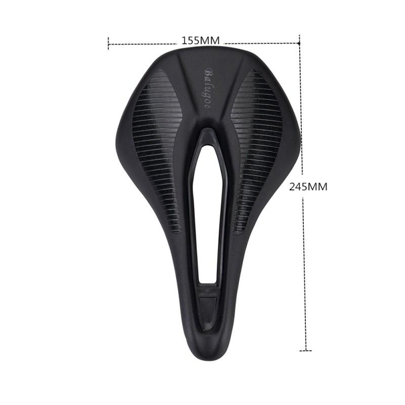 BALUGOE Cx Wide Bike Saddle Mountain Road Bicycles Comfortable Cycling Seat With EVO Material