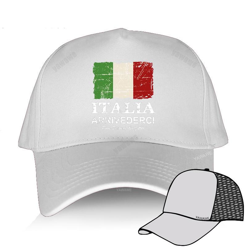 Men Women Luxury Brand Cap Vintage Italia Bandiera Baseball Caps Uomo Uomini Vendita A Buon Mercato Funny Design Summer Hat
