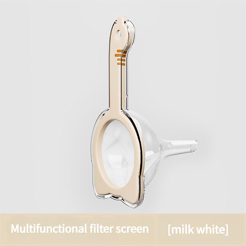 

1pc Multi Function Filter, Filter with Filter, Funnel, Suitable for Kitchen Use Filter Set , Cute Cat Appearance , Practical Kitchen Utensils