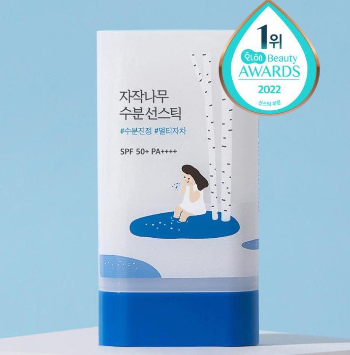 ROUND LAB Birch Moisturizing Sun Stick SPF50+ PA++++ – Hydrating & Portable