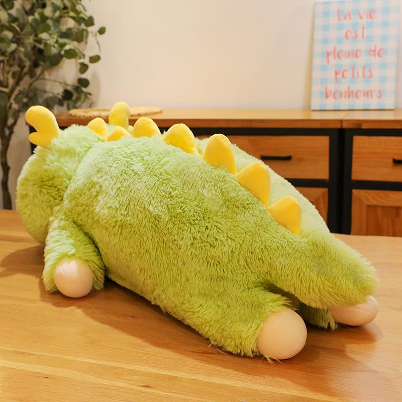 Cute Transformation Party Piggy Plush Throw Pillow Girl Birthday Gift Pink Rabbit Pig Doll Dinosaur Pig Ornament