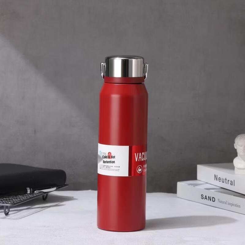 

OLOEY 316 Stainless Steel Insulated Mug, 700ml, Red
