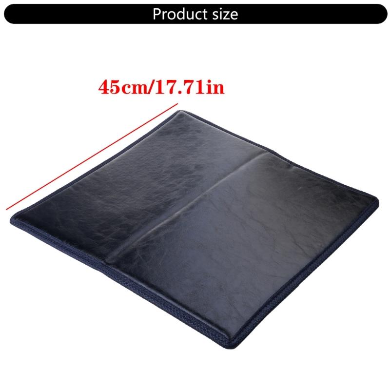Cuscino Quadrato per Sedia Spesso Cuscino Confortevole Fondo Antiscivolo Vestibilità Universale Decorazione Casa Ufficio