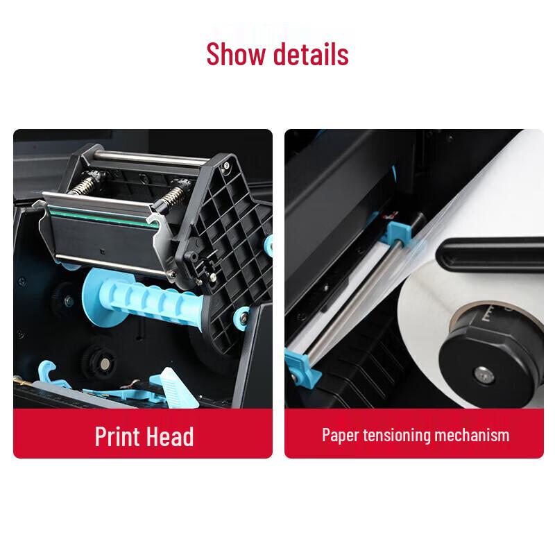 POSTEK GX3 Industrial Thermal Transfer Label Printer CN plug (adapter included)