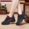 Women's Soft Sole Shock-Absorbing Dance Shoes with Breathable Mesh and Mid-Heel for Casual Square Dancing