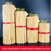 Disposable Bamboo BBQ Skewers for Sausages, Lamb, Bóbó Jī, Fried Skewers, and Tanghulu
