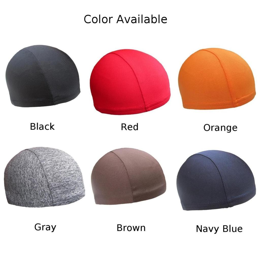 Buy Thermal Cycling Beanie Running Helmet Liner Solid Color Cap Outdoor
