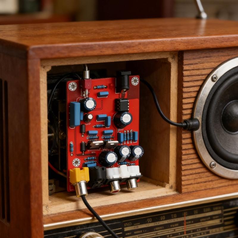 Hochwertiges DAC-Dekodierungsmodul mit TDA1543 Chip und CS8412 Empfänger für Audiophile