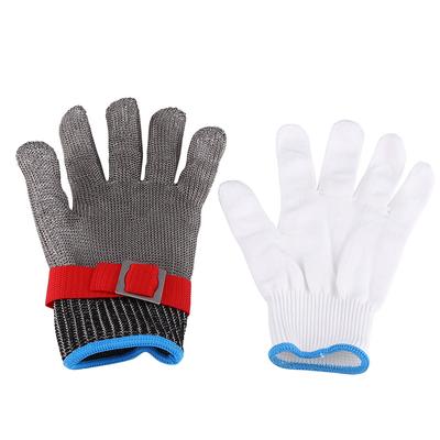 Stainless Steel SS304 Mesh Cut Resistant Glove Safety Work Butcher Protection Tool