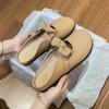 Fashion CRLAYDK Womens Walking Bow Mules Open Back Slip On Shoes House Closed Toe Slides for Ladies Loafers Casual Outdoor Slippers